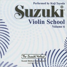 Suzuki Violin School Volume 6 published by Alfred (CD only)