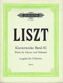 Liszt: Piano Works Volume 11 published by Peters