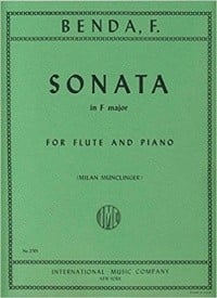 Benda: Sonata in F for Flute published by IMC