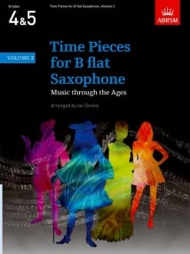 Time Pieces for Tenor Saxophone Volume 2 published by ABRSM