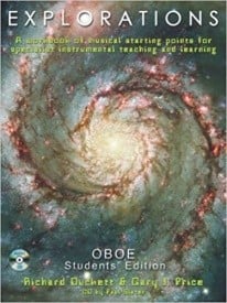 Explorations: Oboe Student published by Team World (Book & CD)