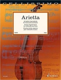 Cellissimo - Arietta for Cello published by Schott