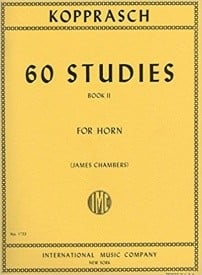 Kopprasch: 60 Studies Volume 2 for French Horn published by IMC