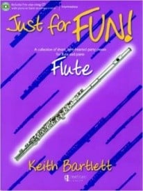 Bartlett: Just for Fun! - Flute published by UMP (Book & CD)