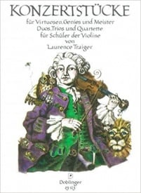 Traiger: Konzertstucke Violin Duos, Trios, Quartets for Violin published by Doblinger