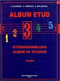Album of Studies 3 for Piano published by Barenreiter
