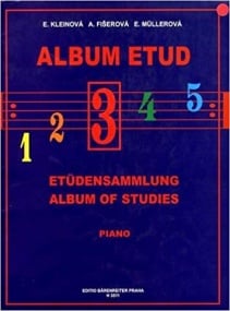Album of Studies 3 for Piano published by Barenreiter