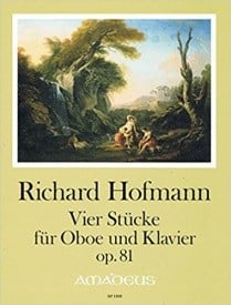 Hofmann: Four Pieces Opus 81 for Oboe published by Amadeus