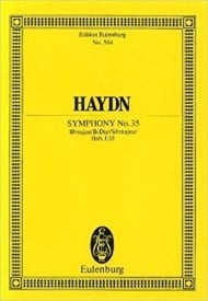 Haydn: Symphony No. 35 Bb major Hob. I: 35 (Study Score) published by Eulenburg