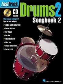 Fast Track: Drums 2 - Songbook Two published by Hal Leonard