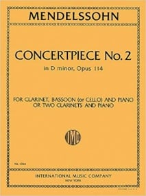 Mendelssohn: Concertpiece No 2 in D minor Opus 114 published by IMC