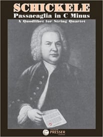 Schickele: Passacaglia in C Minus for String Quartet published by Presser