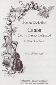 Pachelbel: Canon for Piano Duet published by Presser