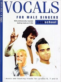 Rockschool Vocals for Male Singers - Level 3 (Book & CD)