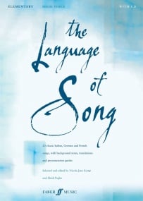 The Language of Song Elementary (High Voice) published by Faber