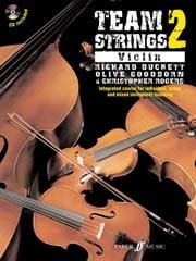 Team Strings 2 - Violin published by Faber (Book & CD)