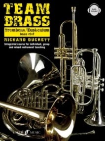 Team Brass - Trombone & Euphonium (Bass Clef) published by Faber