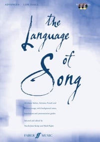 The Language of Song Advanced (Low voice) published by Faber