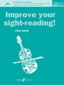 Improve Your Sight Reading Grade 1 - 5 for Viola published by Faber