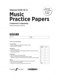 Edexcel GCSE Music Practice Papers (Pack of 4) published by Faber