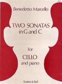 Marcello: Sonatas in G & C for Cello published by Stainer & Bell