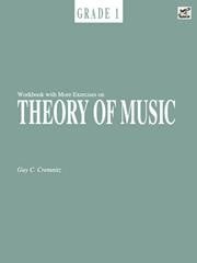 Workbook With More Exercises on Theory of Music  - Grade 1 published by Rhythm