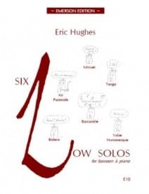 Hughes: 6 Low Solos for Bassoon published by Emerson