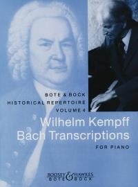 Bach: Transcriptions for Piano published by Bote & Bock