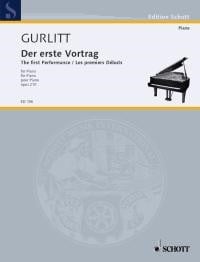 Gurlitt: The First Performance Opus 210 for Piano published by Schott