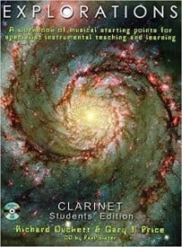 Explorations: Clarinet Student published by Team World (Book & CD)