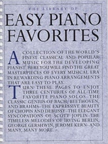 The Library Of Easy Piano Favorites published by Music Sales