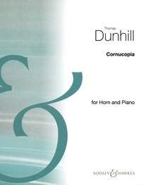 Dunhill: Cornucopia Opus 85 for French Horn published by Boosey & Hawkes