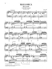 Albeniz: Mallorca-Barcarolle Opus 202 for Piano published by Henle