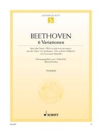 Beethoven: 6 Variations (Nel Cor Piu Non Mi Sento) for Piano published by Schott