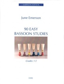 Emerson: 90 Easy Bassoon Studies published by Emerson