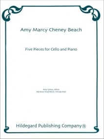 Beach: Five Pieces for Cello & Piano published by Hildegard