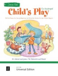 Rae: Child's Play for Clarinet published by Universal