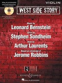 West Side Story - Violin published by Boosey & Hawkes (Book & CD)
