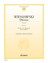 Wieniawski: Obertass Opus 19/1 (Mazurka) for Violin published by Schott