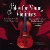 Solos for Young Violinists Volume 1 published by Alfred (CD Only)