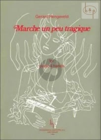 Hengeveld: Marche Un Peu Tragique for Piano Duet published by Broekmans