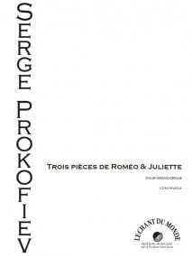 Prokofiev: Trois pices de Romo & Juliette for Organ published by Le Chant Du Monde
