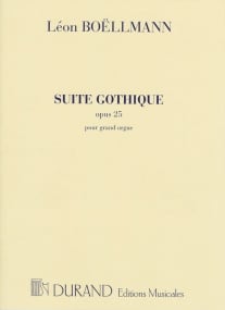 Boellmann: Suite Gothique for Organ published by Durand