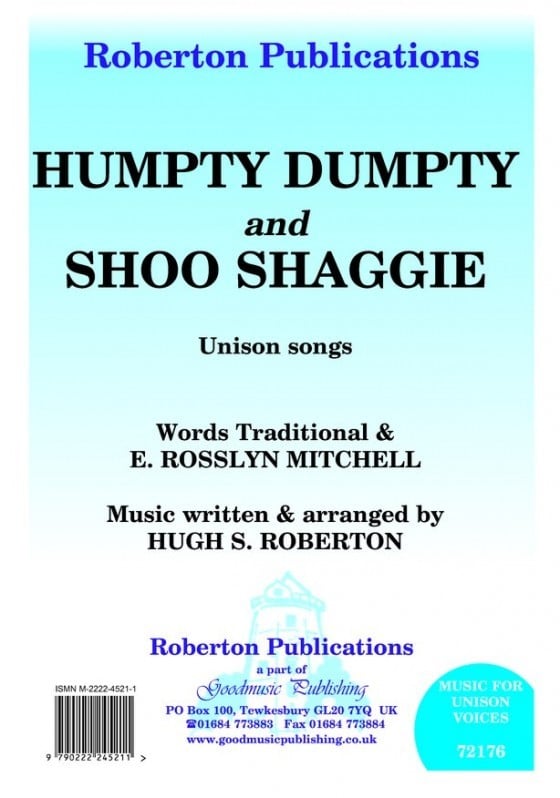 Roberton: Humpty Dumpty / Shoo Shaggie published by Roberton