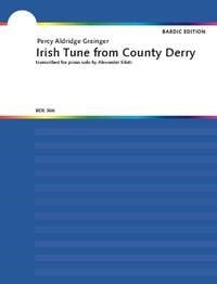 Grainger: Irish Tune from County Derry for Piano published by Bardic