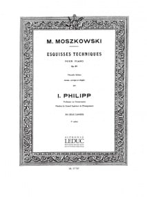 Moszkowski: Esquisses techniques Opus 97 Volume 1 for Piano published by Leduc