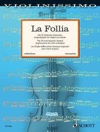 Violinissimo  - La Follia for Violin and Piano published by Schott