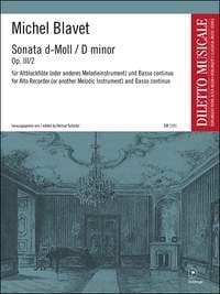 Blavet: Sonata in D minor for Treble Recorder published by Doblinger