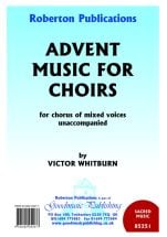 Whitburn: Advent Music For Choirs SATB published by Roberton