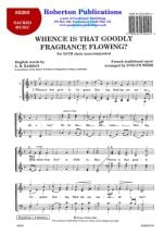 Webb: Whence Is That Goodly Fragrance SATBB published by Goodmusic